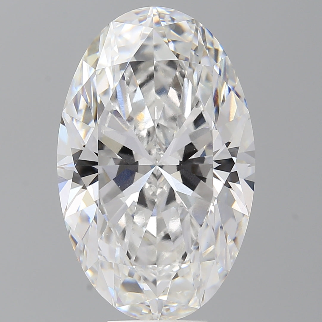 10.10 Carat Oval Shaped, Ideal Cut, E Color, VS1 Clarity, IGI Certified Lab Grown Diamond