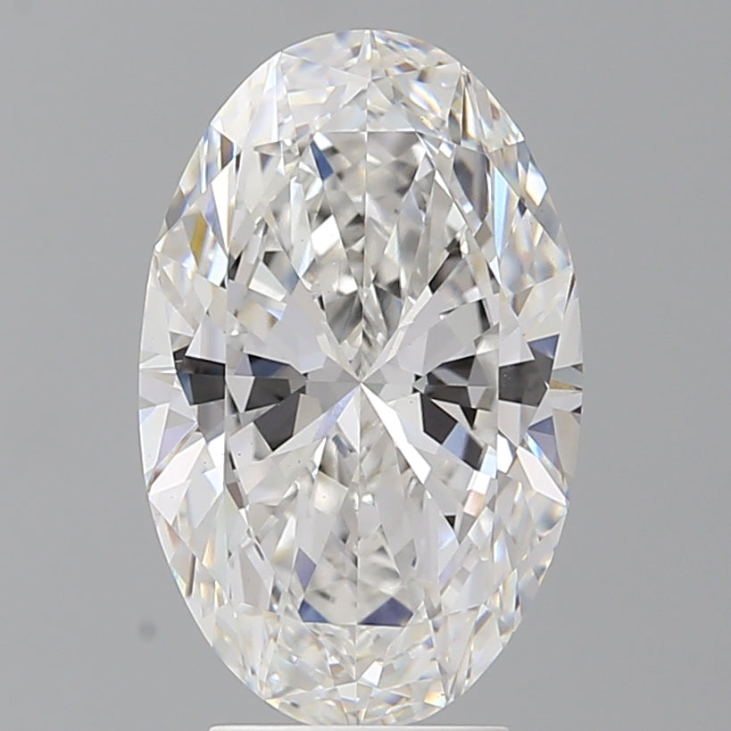 4.08 Carat Oval Shaped, Ideal Cut, E Color, VS1 Clarity, IGI Certified Lab Grown Diamond