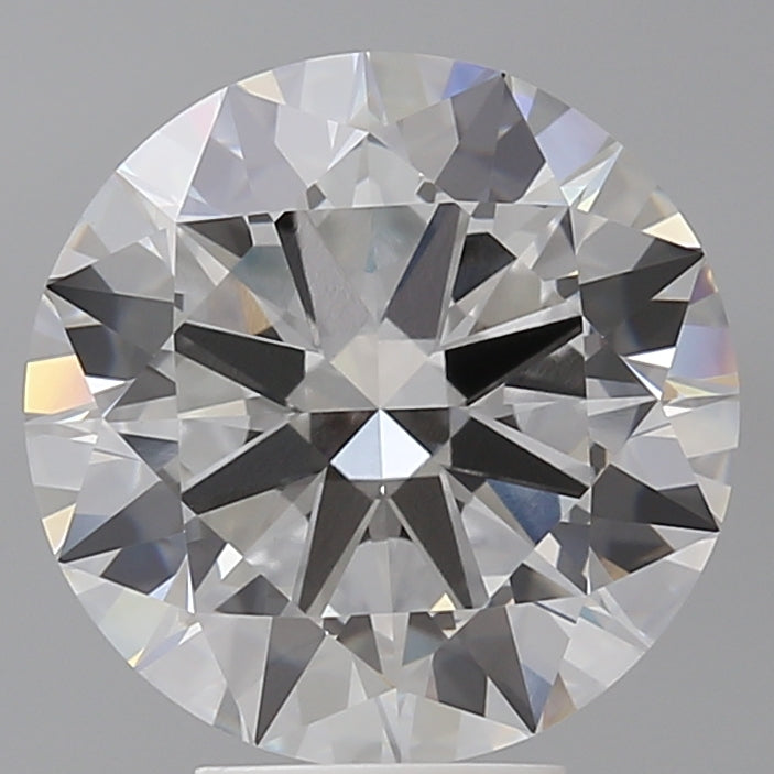 5.57 Carat Round Shaped, Excellent Cut, E Color, VVS2 Clarity, IGI Certified Lab Grown Diamond