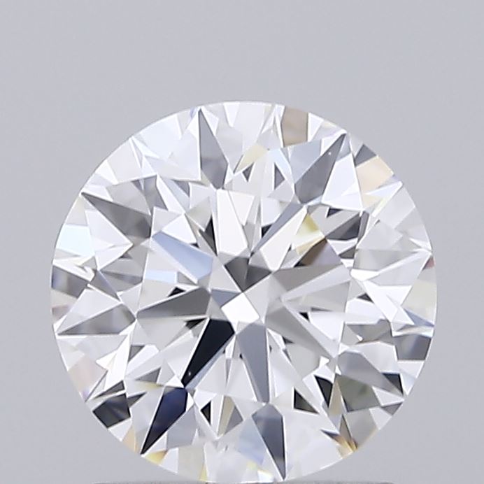 1.51 Carat Round Shaped, Ideal Cut, D Color, VVS2 Clarity, IGI Certified Lab Grown Diamond