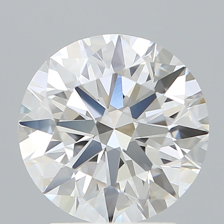 2.62 Carat Round Shaped, Ideal Cut, D Color, VVS1 Clarity, IGI Certified Lab Grown Diamond
