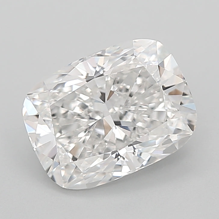 2.55 Carat Cushion Shaped, Ideal Cut, E Color, VVS2 Clarity, IGI Certified Lab Grown Diamond