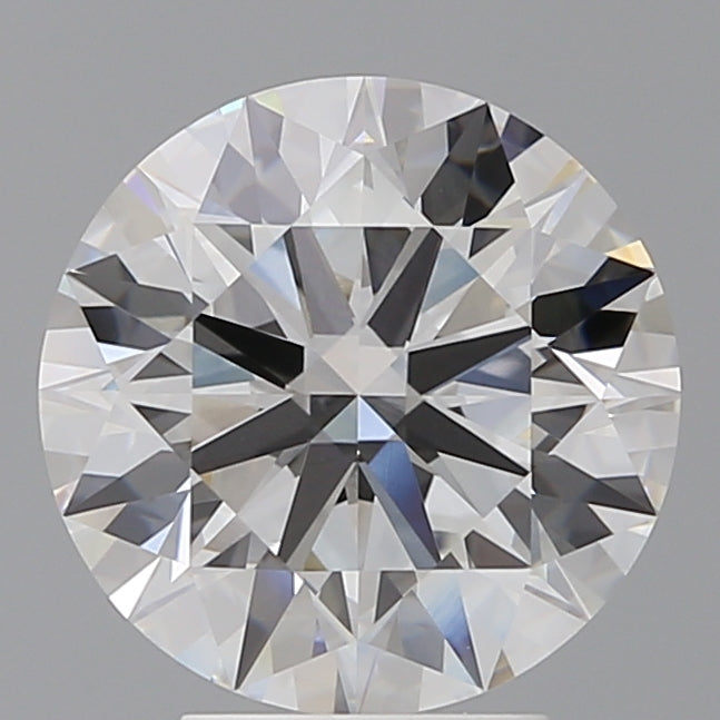4.02 Carat Round Shaped, Ideal Cut, F Color, VVS2 Clarity, IGI Certified Lab Grown Diamond