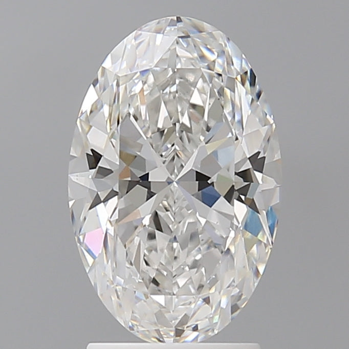 2.53 Carat Oval Shaped, Excellent Cut, E Color, VS1 Clarity, IGI Certified Lab Grown Diamond