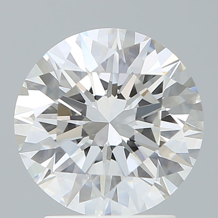 2.38 Carat Round Shaped, Excellent Cut, F Color, VVS2 Clarity, IGI Certified Lab Grown Diamond