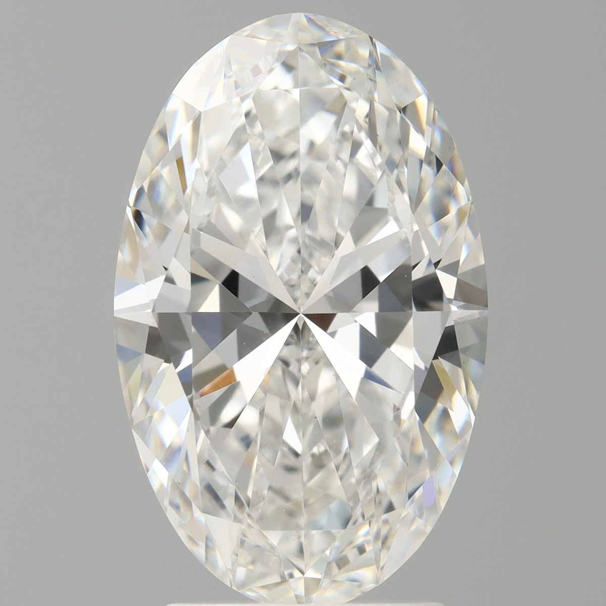 3.09 Carat Oval Shaped, Ideal Cut, E Color, VVS2 Clarity, IGI Certified Lab Grown Diamond