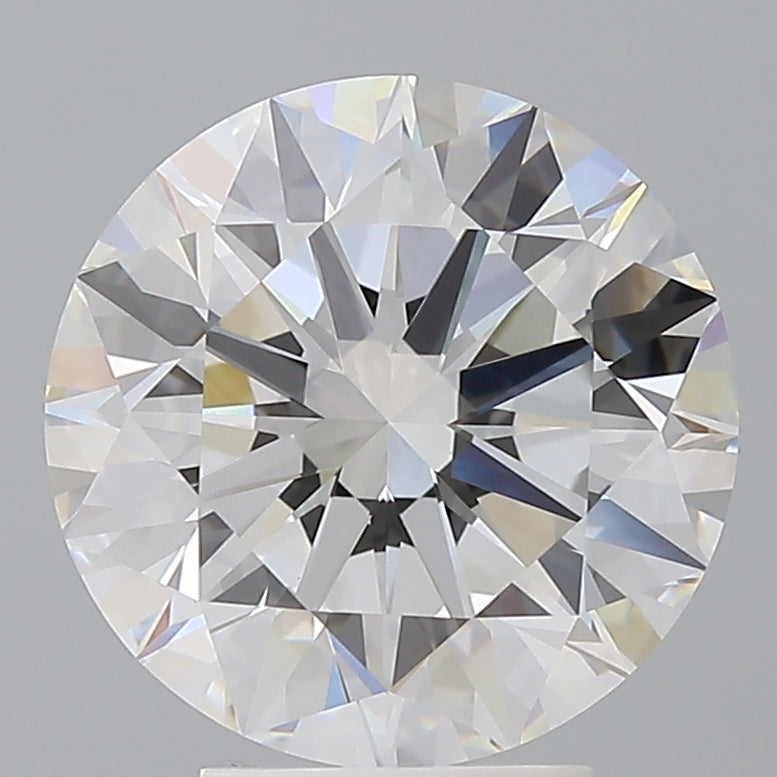 4.52 Carat Round Shaped, Excellent Cut, F Color, VVS2 Clarity, IGI Certified Lab Grown Diamond