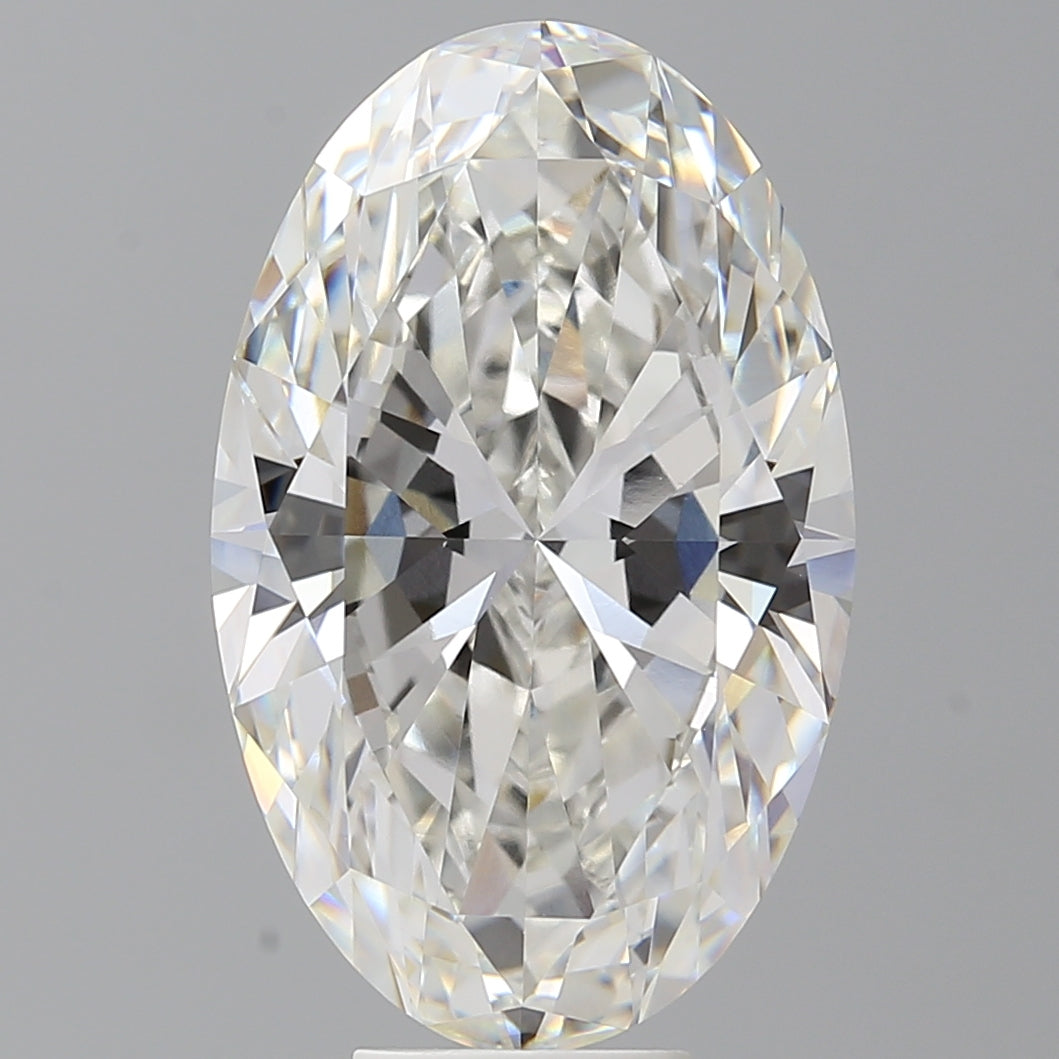 9.10 Carat Oval Shaped, Ideal Cut, F Color, VS1 Clarity, IGI Certified Lab Grown Diamond