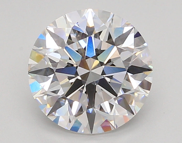 2.04 Carat Round Shaped, Ideal Cut, F Color, VVS2 Clarity, IGI Certified Lab Grown Diamond