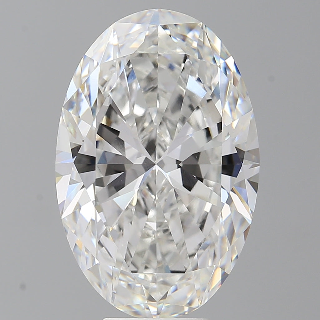 9.02 Carat Oval Shaped, Ideal Cut, E Color, VVS2 Clarity, IGI Certified Lab Grown Diamond