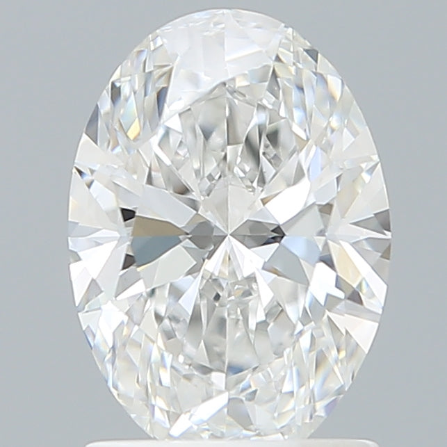 1.50 Carat Oval Shaped, Ideal Cut, D Color, VVS2 Clarity, IGI Certified Lab Grown Diamond
