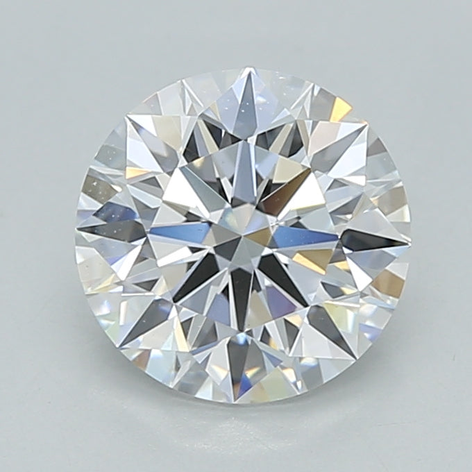 1.53 Carat Round Shaped, Ideal Cut, D Color, VS1 Clarity, IGI Certified Lab Grown Diamond