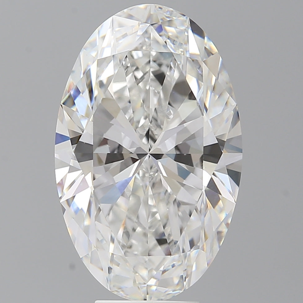 7.54 Carat Oval Shaped, Ideal Cut, E Color, VVS2 Clarity, IGI Certified Lab Grown Diamond