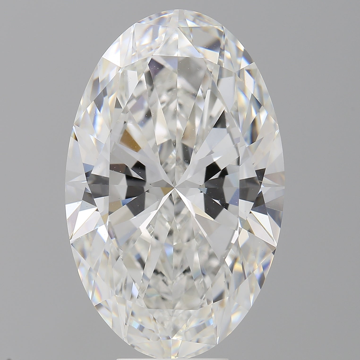 10.00 Carat Oval Shaped, Ideal Cut, E Color, VVS2 Clarity, IGI Certified Lab Grown Diamond