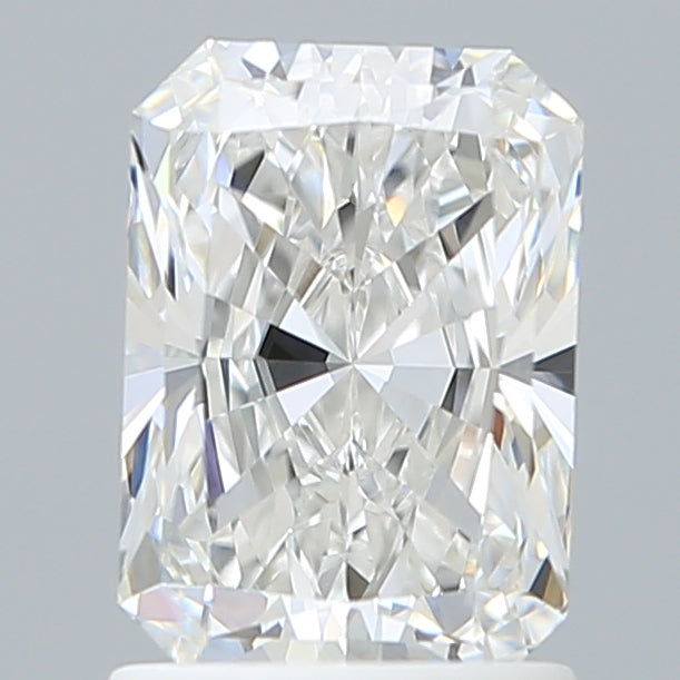 1.53 Carat Radiant Shaped, Ideal Cut, E Color, IF Clarity, IGI Certified Lab Grown Diamond