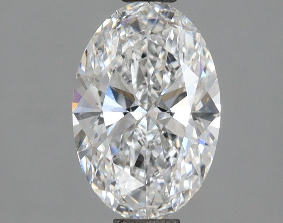 1.16 Carat Oval Shaped, Ideal Cut, D Color, VVS2 Clarity, IGI Certified Lab Grown Diamond