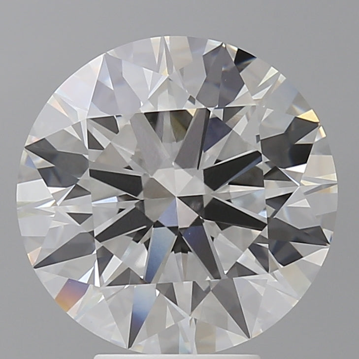 5.58 Carat Round Shaped, Ideal Cut, F Color, VVS2 Clarity, IGI Certified Lab Grown Diamond