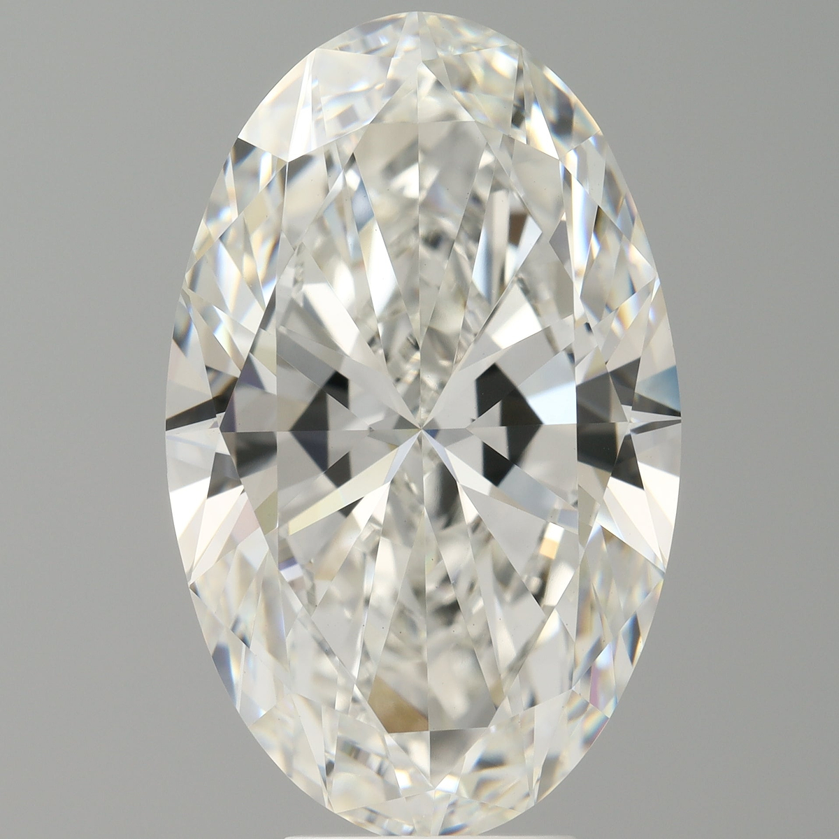 7.10 Carat Oval Shaped, Ideal Cut, F Color, VVS2 Clarity, IGI Certified Lab Grown Diamond