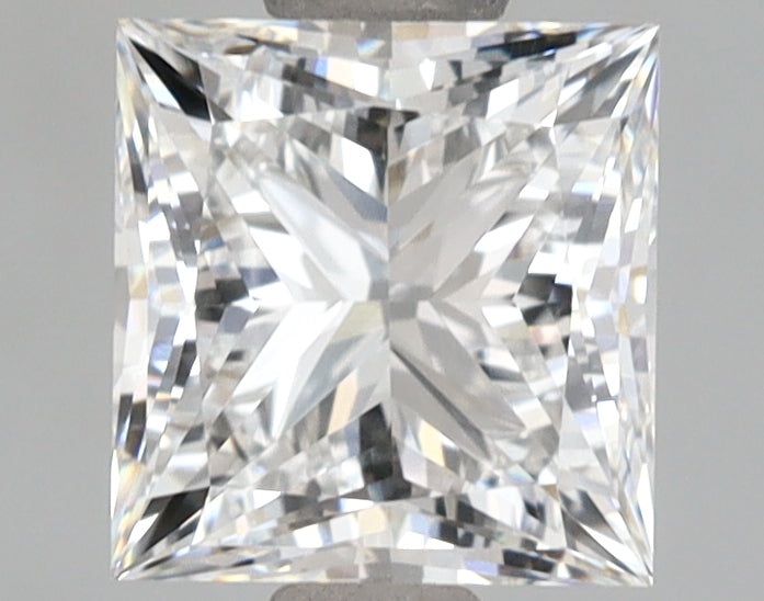 2.14 Carat Princess Shaped, Ideal Cut, D Color, VVS1 Clarity, IGI Certified Lab Grown Diamond