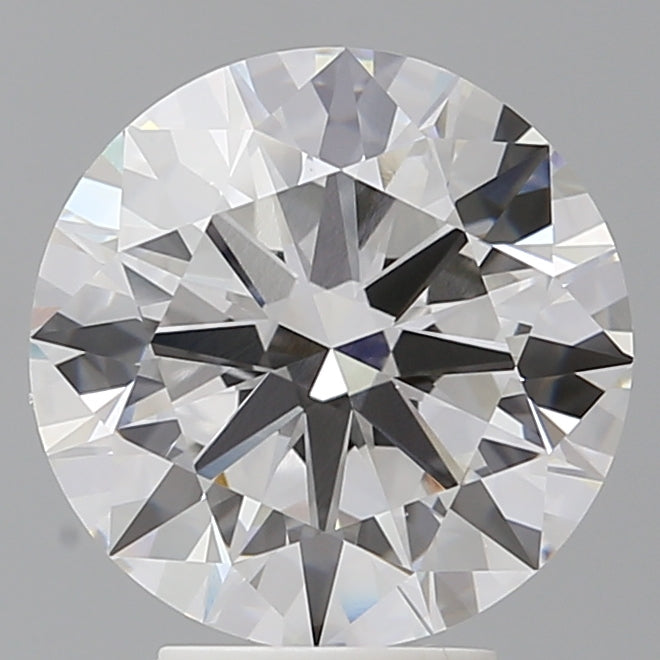 4.50 Carat Round Shaped, Ideal Cut, F Color, VVS2 Clarity, IGI Certified Lab Grown Diamond