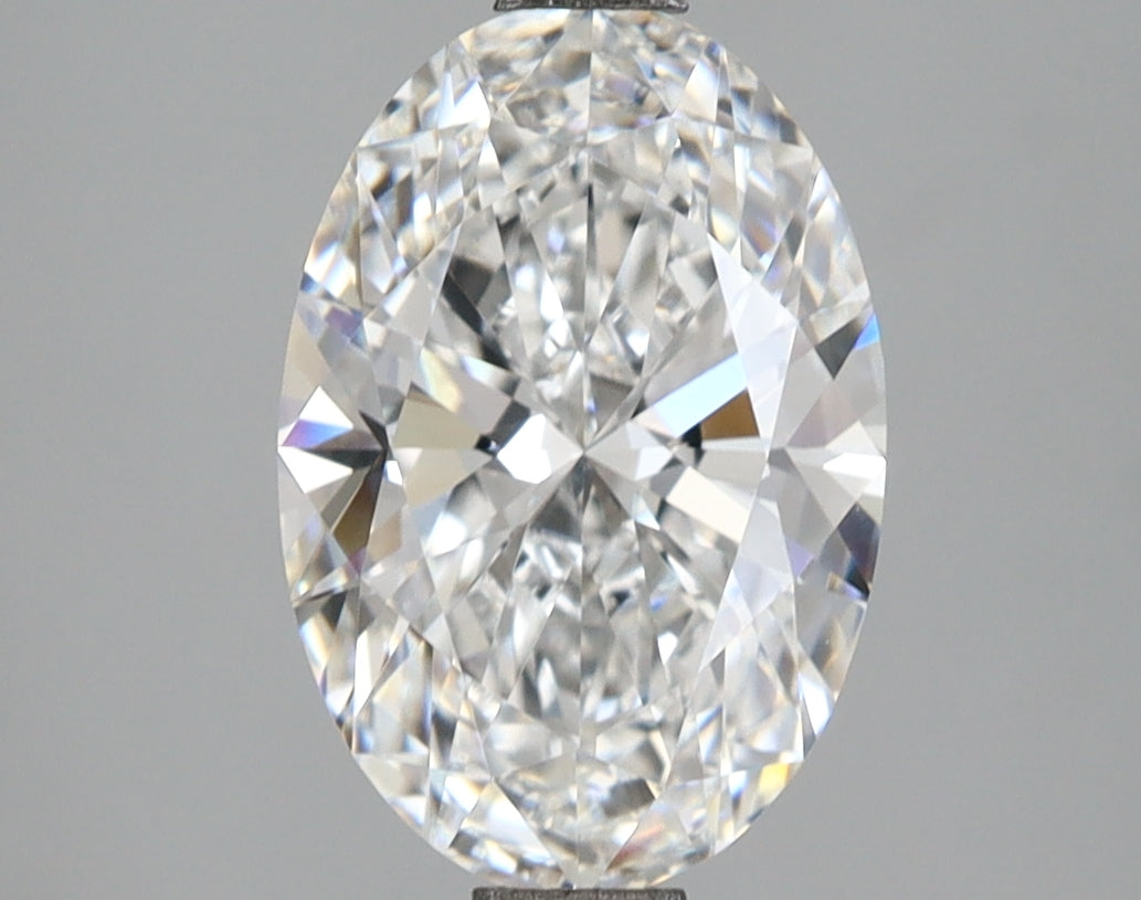 2.58 Carat Oval Shaped, Ideal Cut, E Color, VVS2 Clarity, IGI Certified Lab Grown Diamond
