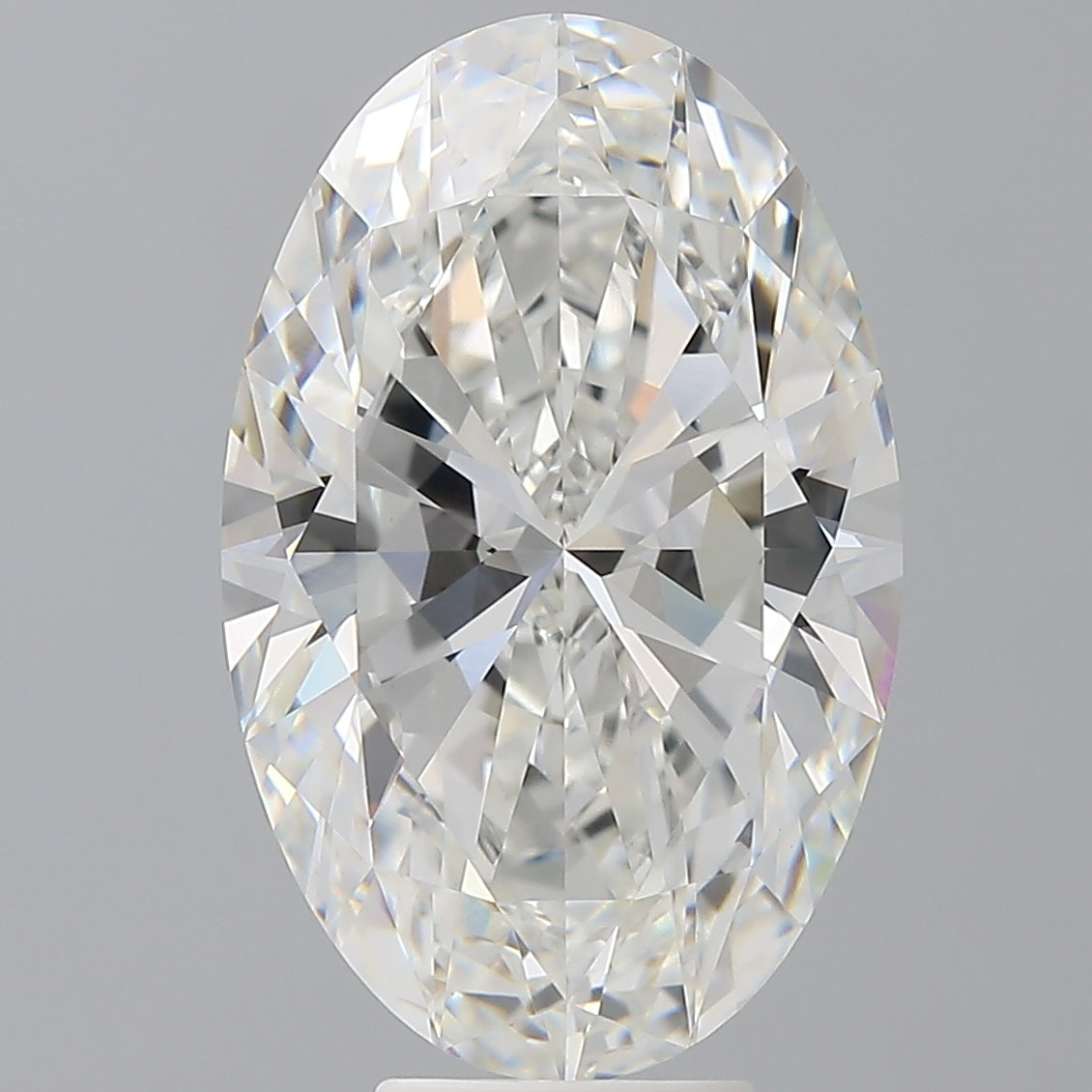 7.51 Carat Oval Shaped, Ideal Cut, F Color, VVS2 Clarity, IGI Certified Lab Grown Diamond