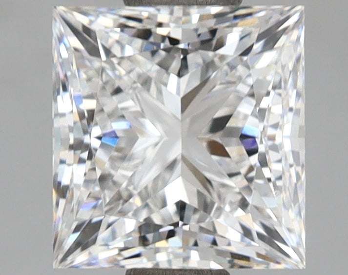 2.09 Carat Princess Shaped, Ideal Cut, D Color, VVS1 Clarity, IGI Certified Lab Grown Diamond