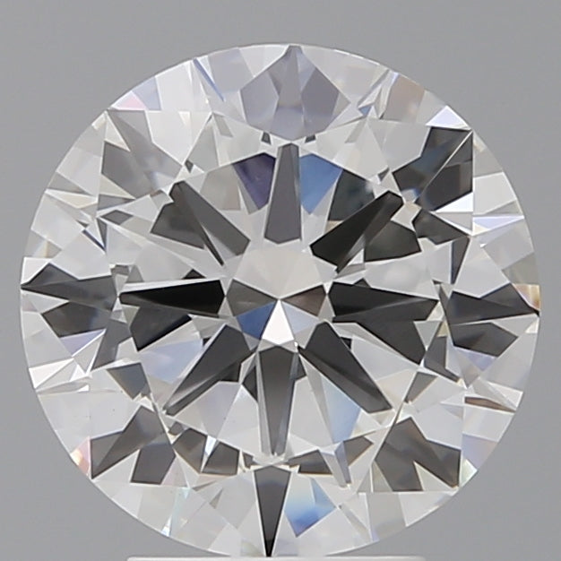 4.00 Carat Round Shaped, Excellent Cut, E Color, VS1 Clarity, IGI Certified Lab Grown Diamond