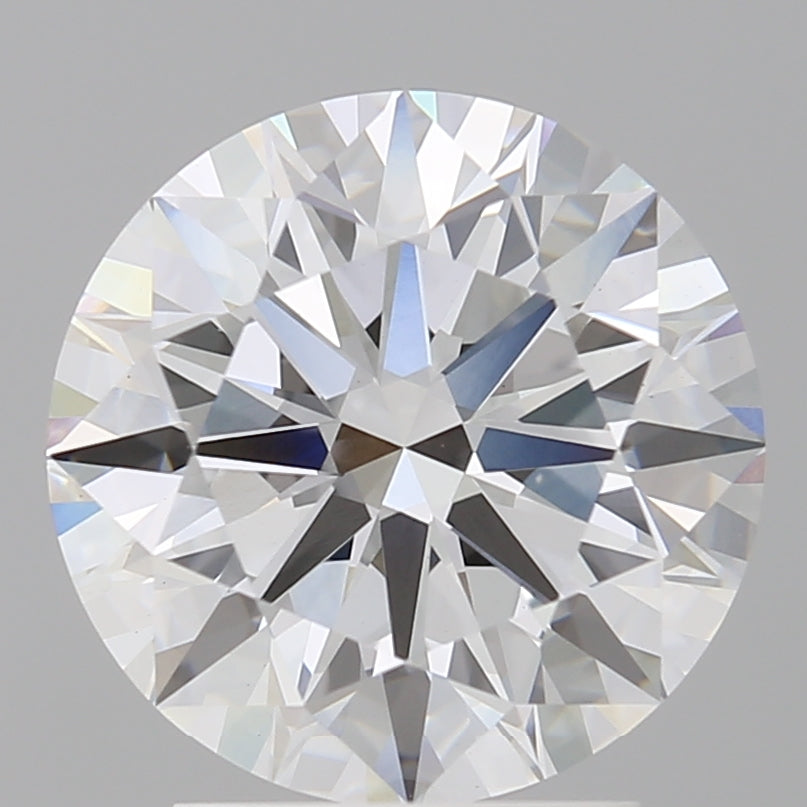 3.01 Carat Round Shaped, Ideal Cut, E Color, VVS2 Clarity, IGI Certified Lab Grown Diamond