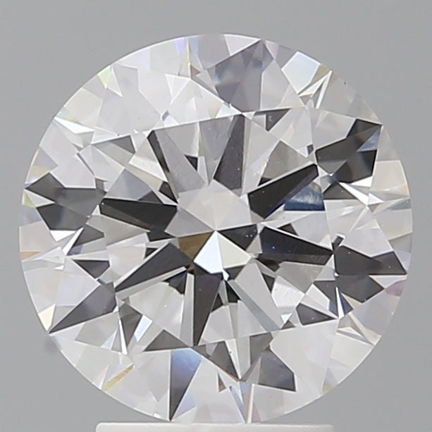 3.50 Carat Round Shaped, Ideal Cut, E Color, VVS2 Clarity, IGI Certified Lab Grown Diamond