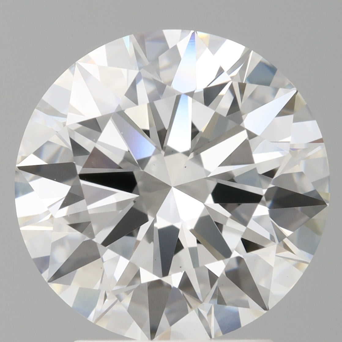 3.04 Carat Round Shaped, Ideal Cut, E Color, VS1 Clarity, IGI Certified Lab Grown Diamond