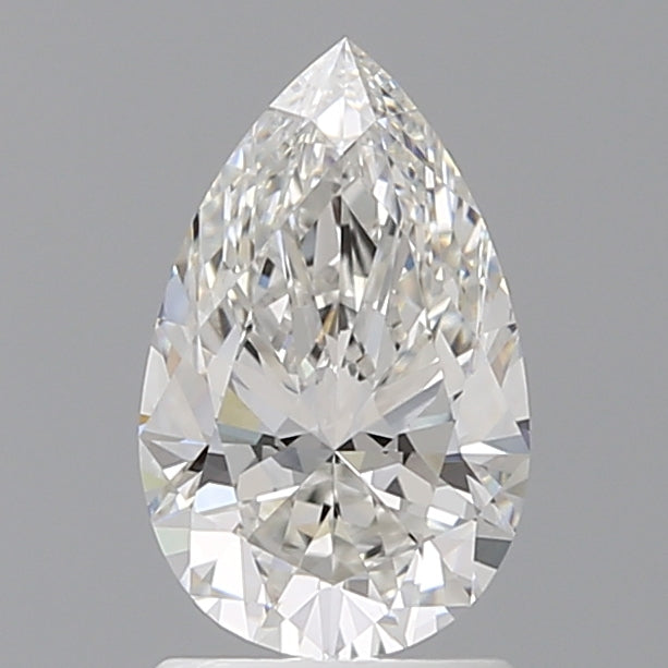 1.54 Carat Pear Shaped, Ideal Cut, F Color, VVS2 Clarity, IGI Certified Lab Grown Diamond