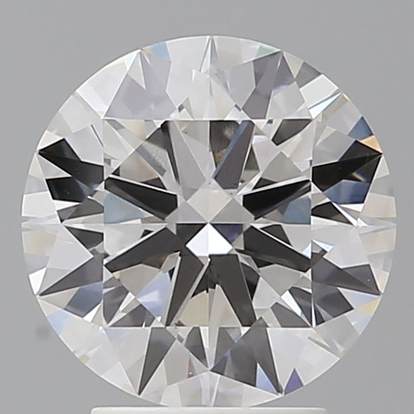 3.05 Carat Round Shaped, Ideal Cut, F Color, VVS2 Clarity, IGI Certified Lab Grown Diamond