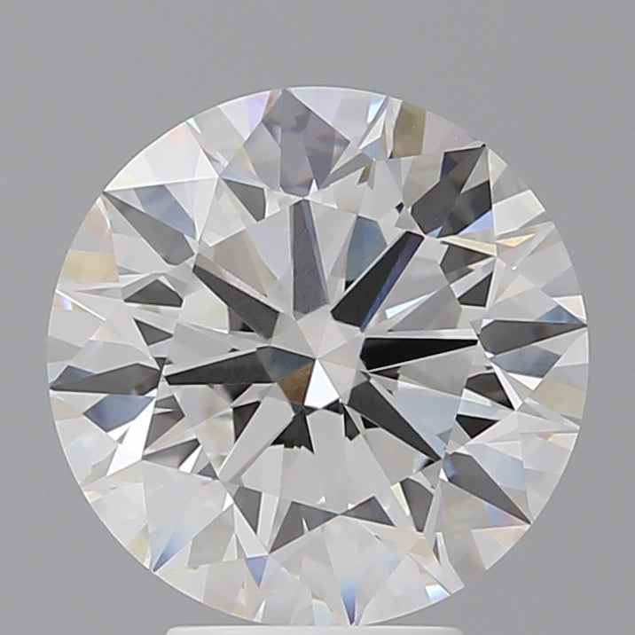 5.02 Carat Round Shaped, Excellent Cut, F Color, VVS2 Clarity, IGI Certified Lab Grown Diamond