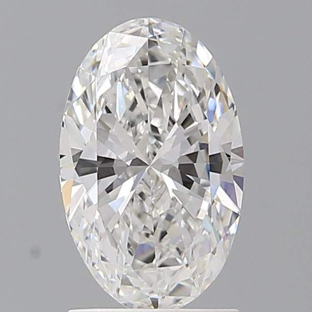 1.59 Carat Oval Shaped, Ideal Cut, E Color, VVS2 Clarity, IGI Certified Lab Grown Diamond