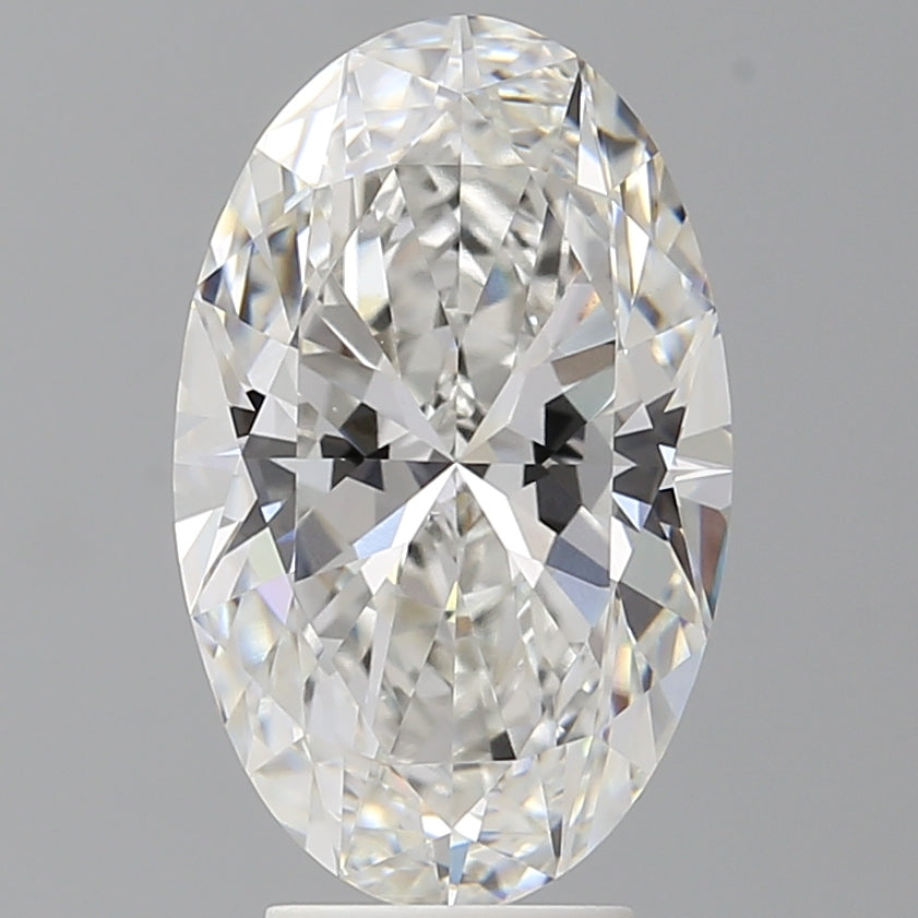 4.51 Carat Oval Shaped, Ideal Cut, F Color, VVS2 Clarity, IGI Certified Lab Grown Diamond