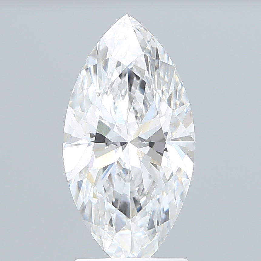 2.25 Carat Marquise Shaped, Ideal Cut, E Color, VVS2 Clarity, IGI Certified Lab Grown Diamond