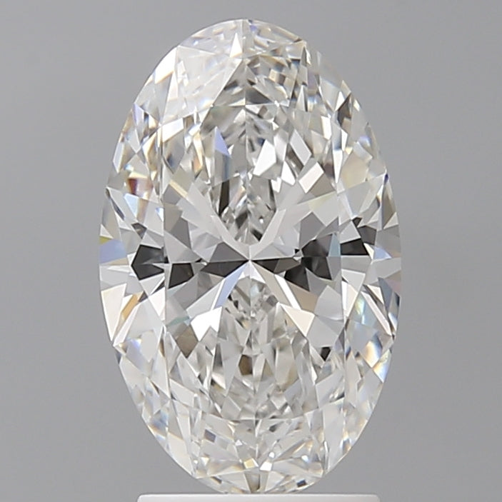 2.59 Carat Oval Shaped, Ideal Cut, F Color, VVS2 Clarity, IGI Certified Lab Grown Diamond
