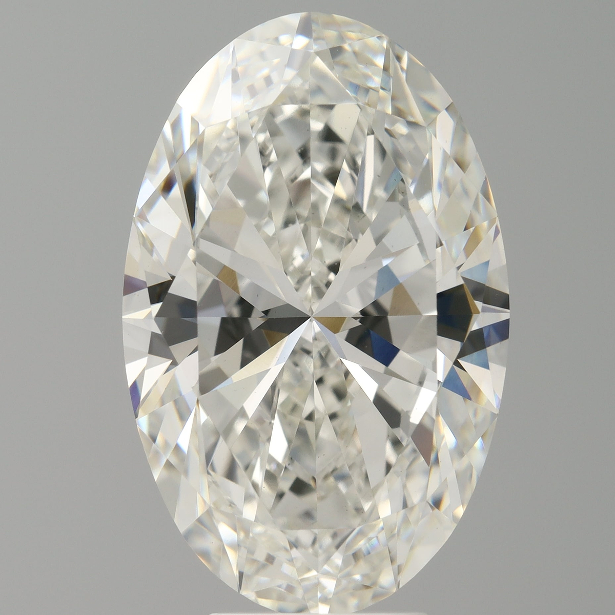 7.01 Carat Oval Shaped, Ideal Cut, F Color, VVS2 Clarity, IGI Certified Lab Grown Diamond