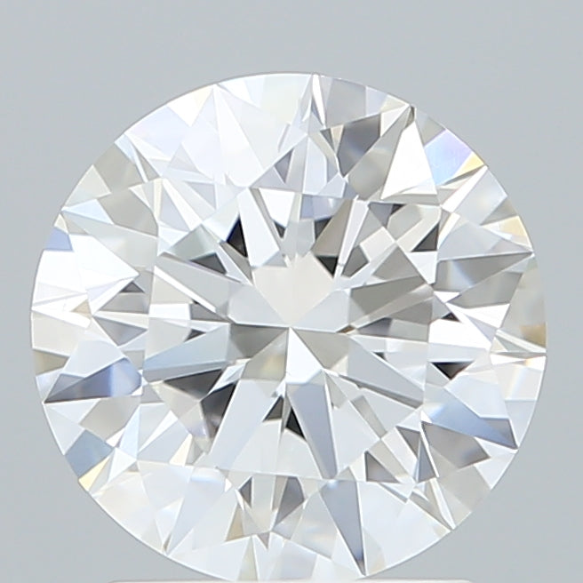 2.07 Carat Round Shaped, Ideal Cut, E Color, VVS1 Clarity, IGI Certified Lab Grown Diamond
