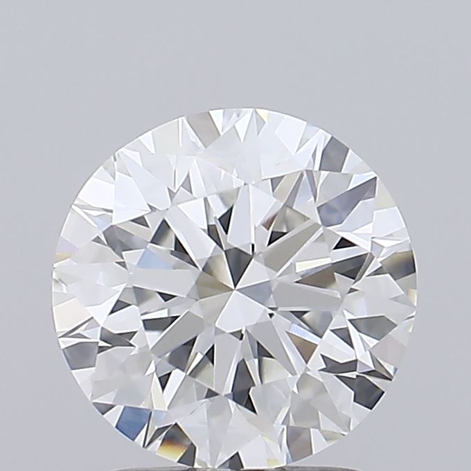 2.10 Carat Round Shaped, Ideal Cut, E Color, VVS2 Clarity, IGI Certified Lab Grown Diamond