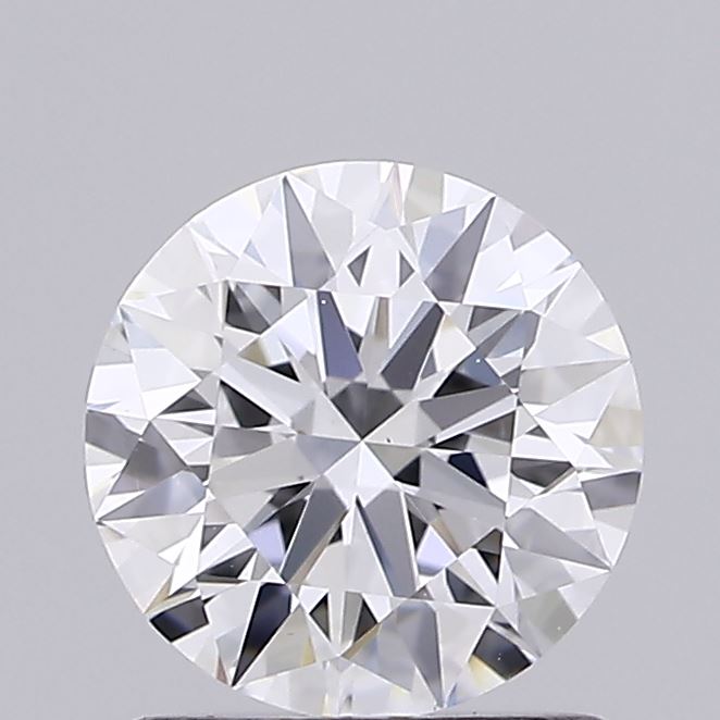 1.02 Carat Round Shaped, Ideal Cut, D Color, VS1 Clarity, IGI Certified Lab Grown Diamond