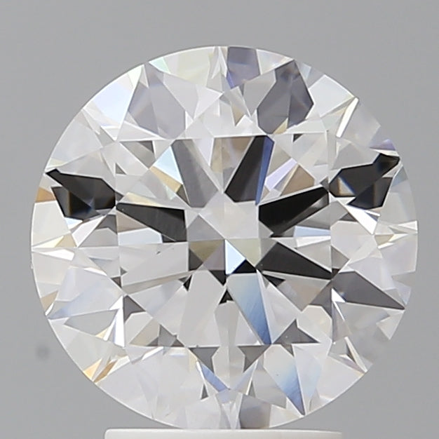 3.53 Carat Round Shaped, Ideal Cut, F Color, VVS2 Clarity, IGI Certified Lab Grown Diamond
