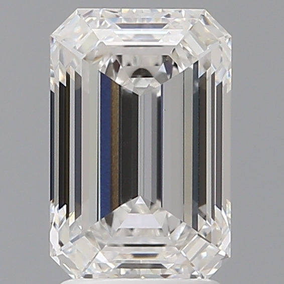 2.60 Carat Emerald Shaped, Ideal Cut, E Color, VVS2 Clarity, IGI Certified Lab Grown Diamond