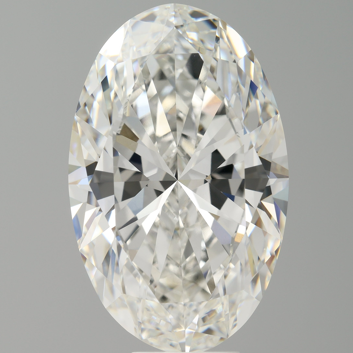 10.60 Carat Oval Shaped, Ideal Cut, F Color, VVS2 Clarity, IGI Certified Lab Grown Diamond