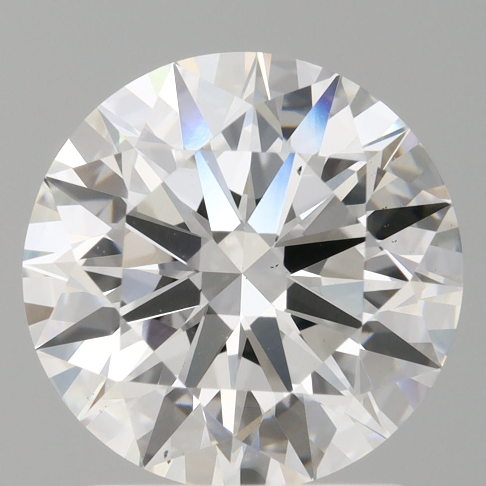2.05 Carat Round Shaped, Ideal Cut, E Color, VS2 Clarity, IGI Certified Lab Grown Diamond