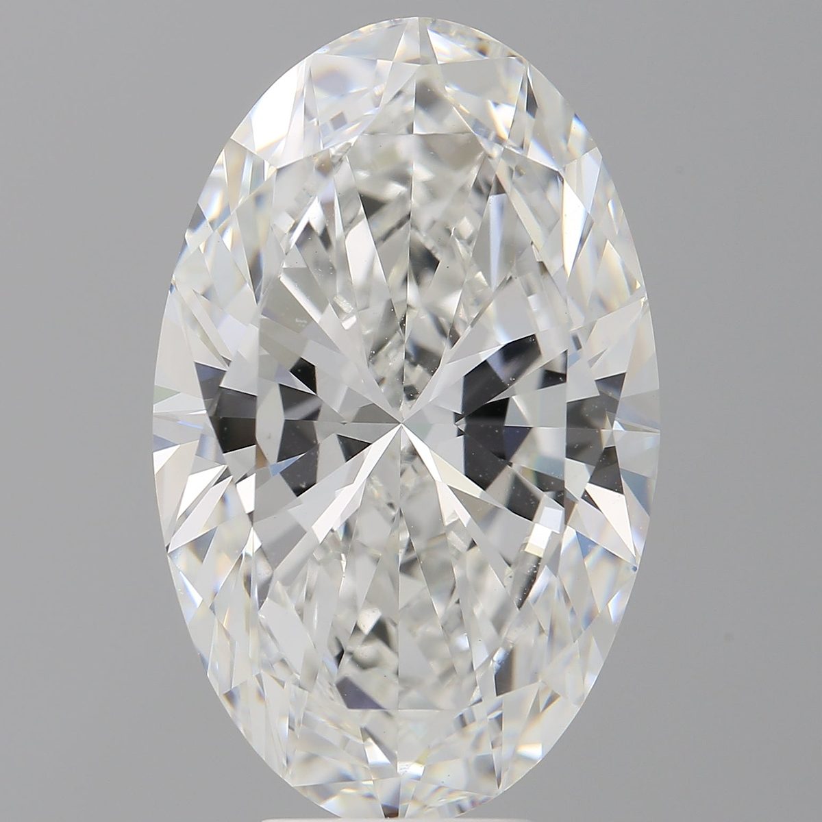 8.10 Carat Oval Shaped, Ideal Cut, F Color, VVS2 Clarity, IGI Certified Lab Grown Diamond