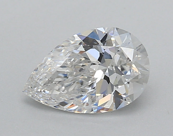 1.00 Carat Pear Shaped, Very Good Cut, E Color, VVS2 Clarity, IGI Certified Lab Grown Diamond