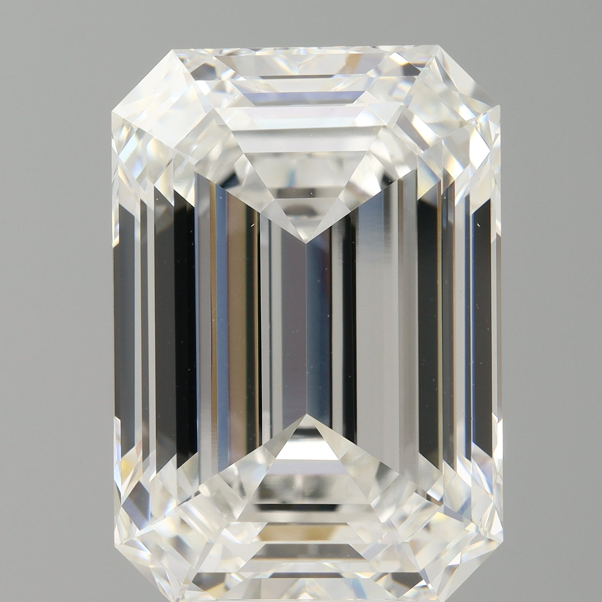8.55 Carat Emerald Shaped, Ideal Cut, F Color, VS1 Clarity, IGI Certified Lab Grown Diamond