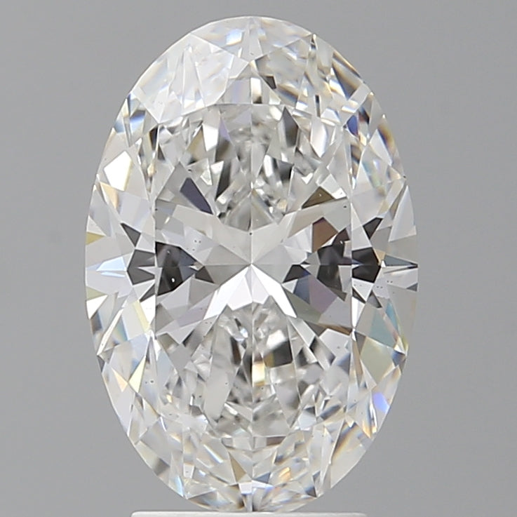 3.52 Carat Oval Shaped, Ideal Cut, E Color, VS2 Clarity, IGI Certified Lab Grown Diamond